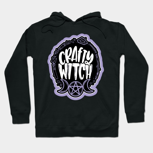 Crafty Witch Hoodie by Blot & Ink